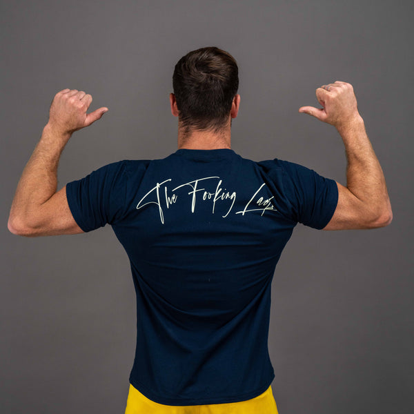 The Fooking Lads - Let's Have It - Midnight Blue T-shirt – Design KontroL