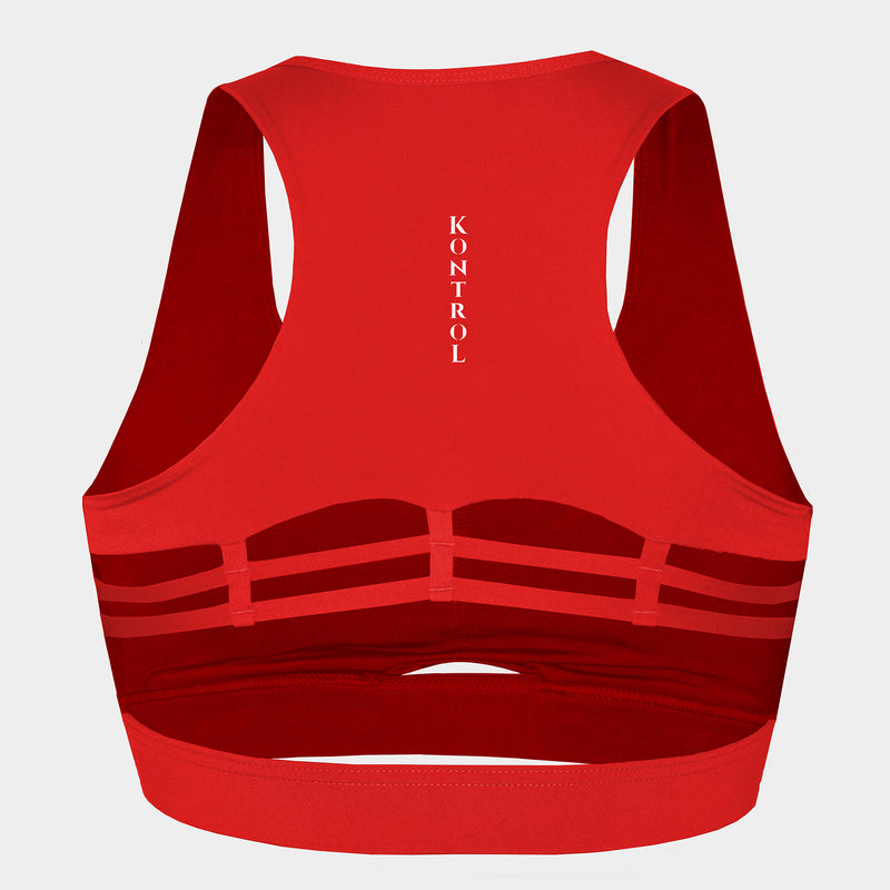 Women, Redbat OBSESS TO PROGRESS sports bra. I