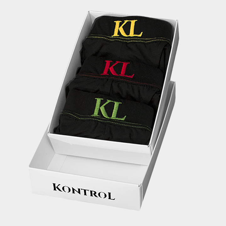 Box Set of 3 Men's Boxer Briefs – Design KontroL